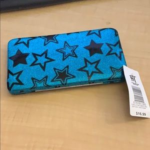 NWT Hot Topic hinged star wallet